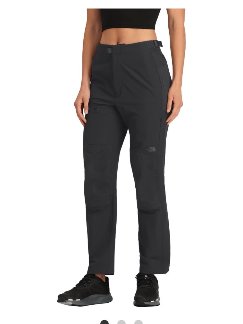 The North Face Women's Black Straight-Leg Outdoor Pants